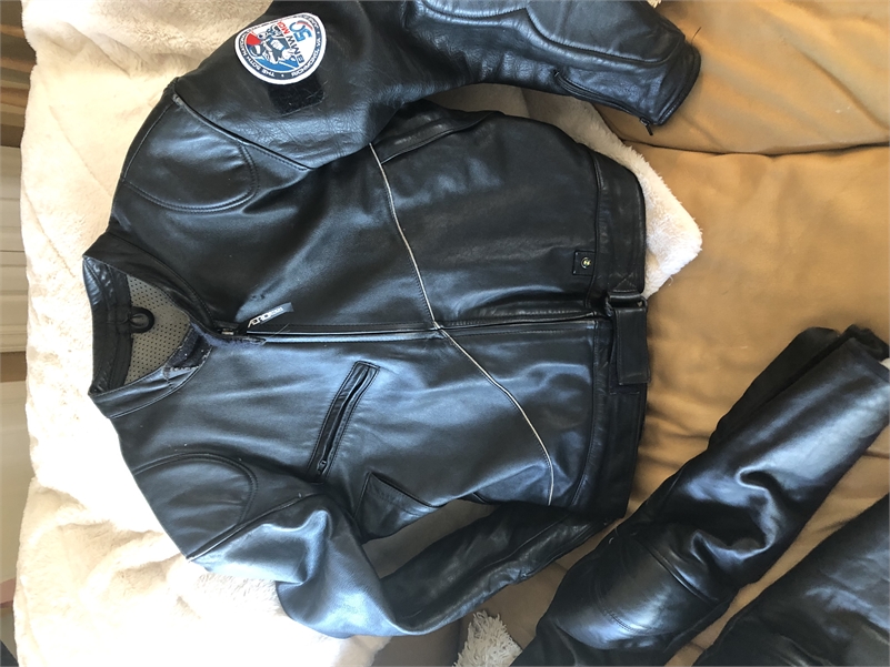 BMW leather suit 
